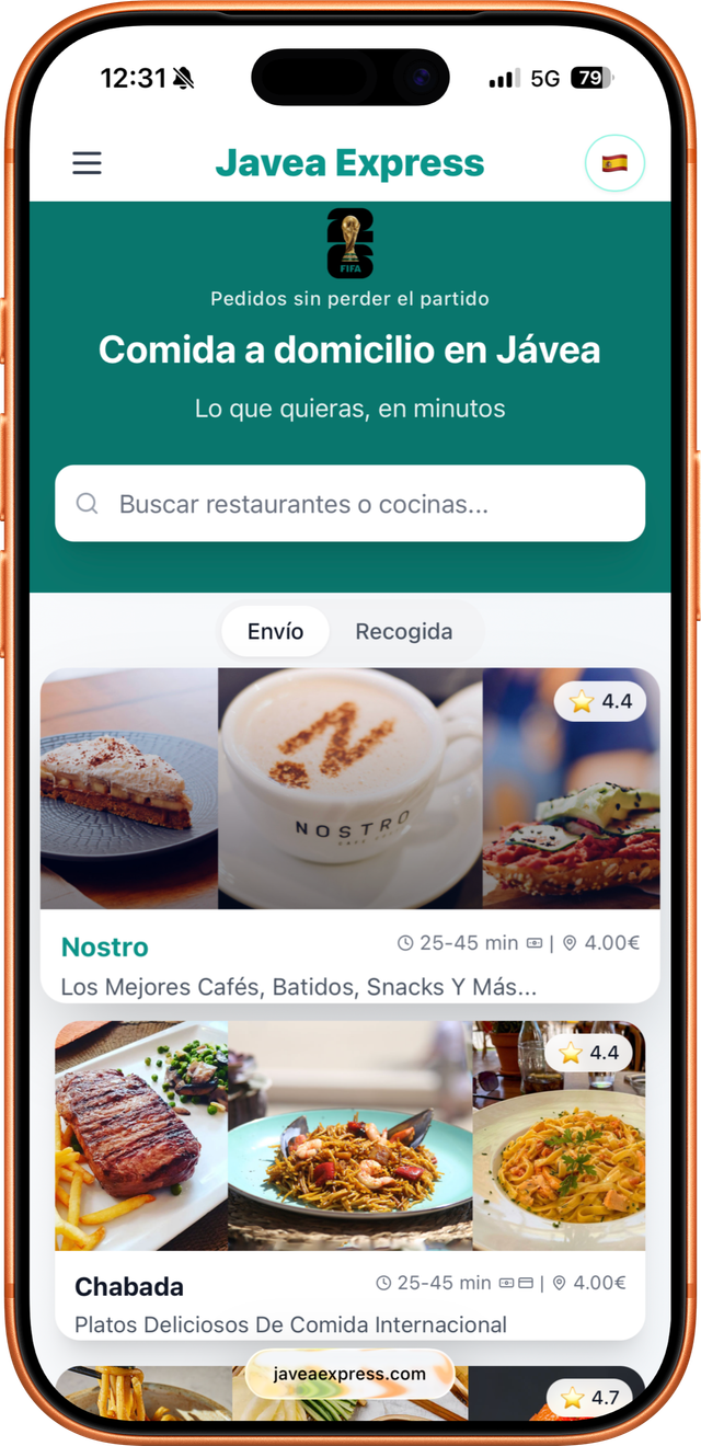 Javea Express is not a restaurant website