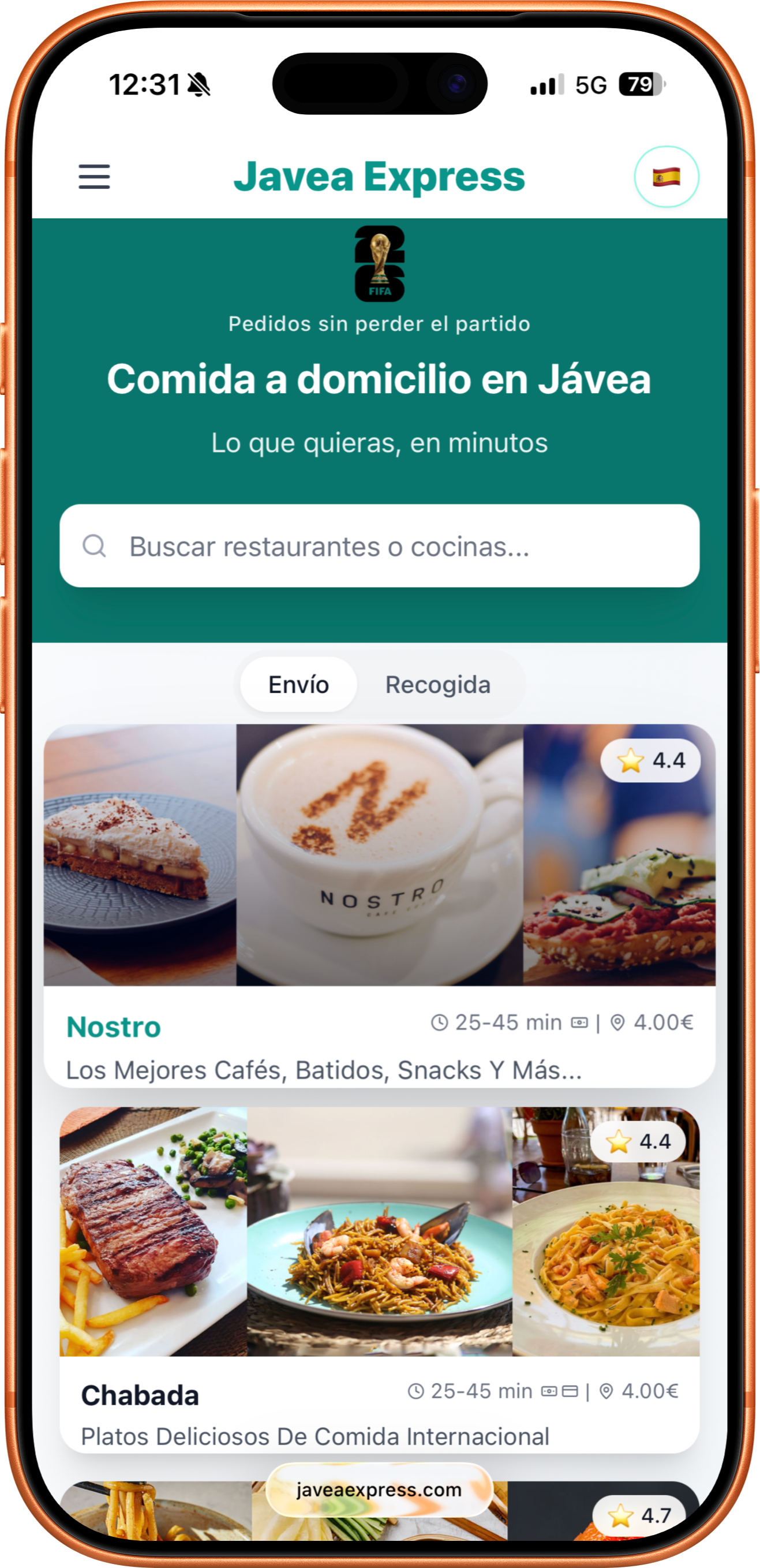 Javea Express is not a restaurant website